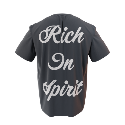 Graphite "Rich In Spirit" Tee